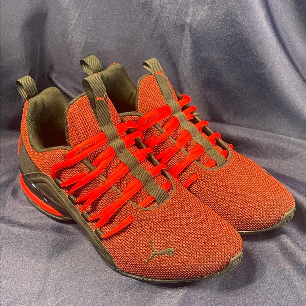 Puma Men's Vibrant Red Athletic Shoes